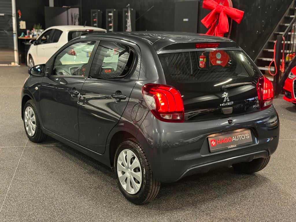 Peugeot 108 1.0 e-VTi Active AUTOMAAT/LED/AIRCO/WEINIG-KM/BT, Stof, Gebruikt, Euro 6, 4 stoelen
