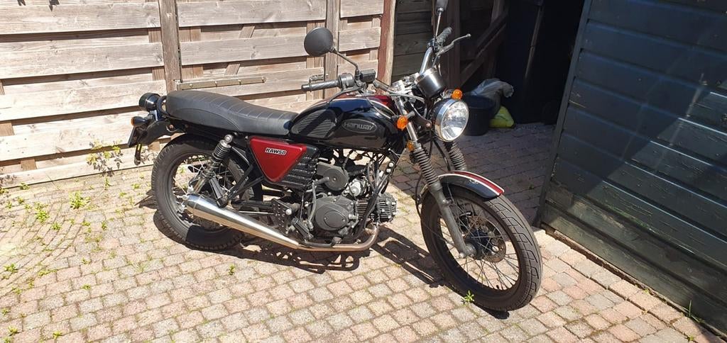 Hanway raw 50 weinig km, Ophalen, Maximaal 45 km/u, Hanway Raw 50, Zo goed als nieuw
