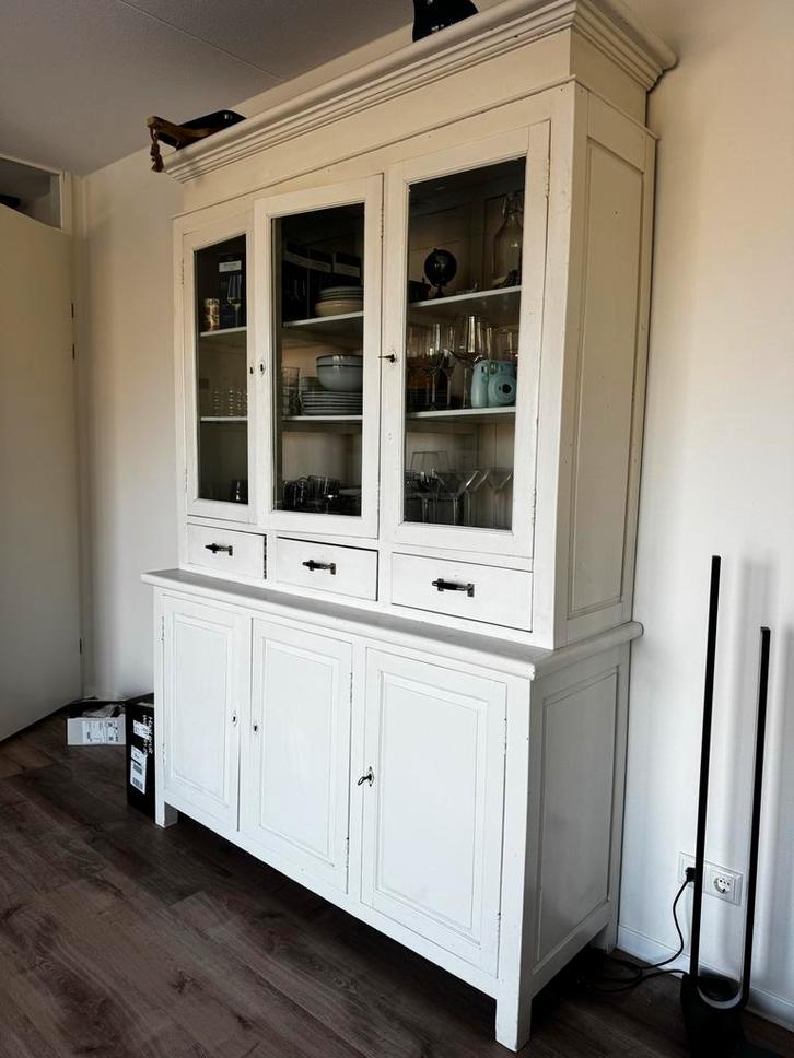Buffetkast wit, Huis en Inrichting, Kasten | Buffetkasten, Gebruikt, 200 cm of meer, 150 tot 200 cm, 25 tot 50 cm, Met lade(s)