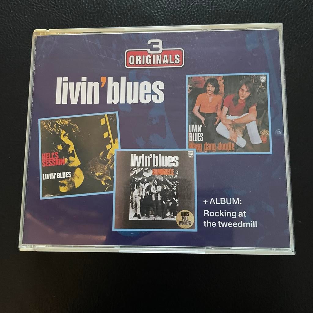 Livin' Blues - 3 Originals + Rocking at the Tweedmill CD, Verzenden, Zo goed als nieuw