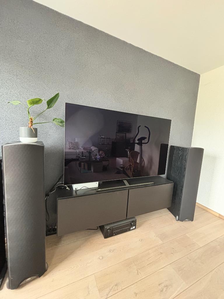Set Klipsch Synergy F3 floorstanding speakers, Zo goed als nieuw, 120 watt of meer, Front, Rear of Stereo speakers, Ophalen