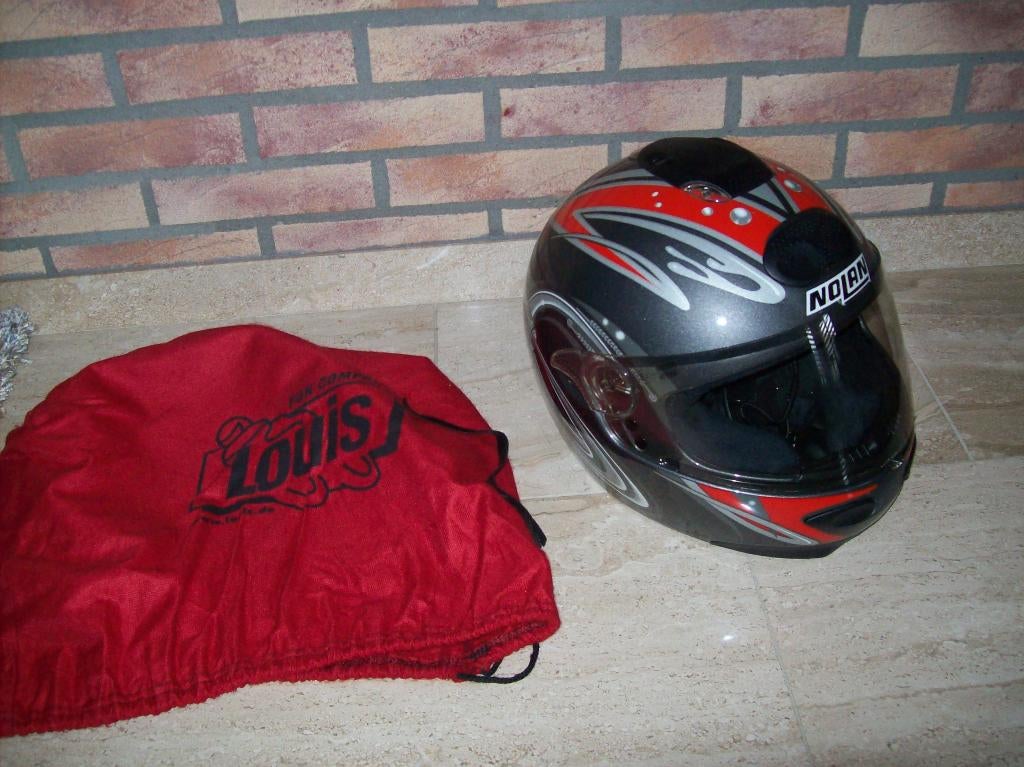 Nolan motor Helm maat M, Motoren, M, Ophalen of Verzenden, Integraalhelm, Tweedehands