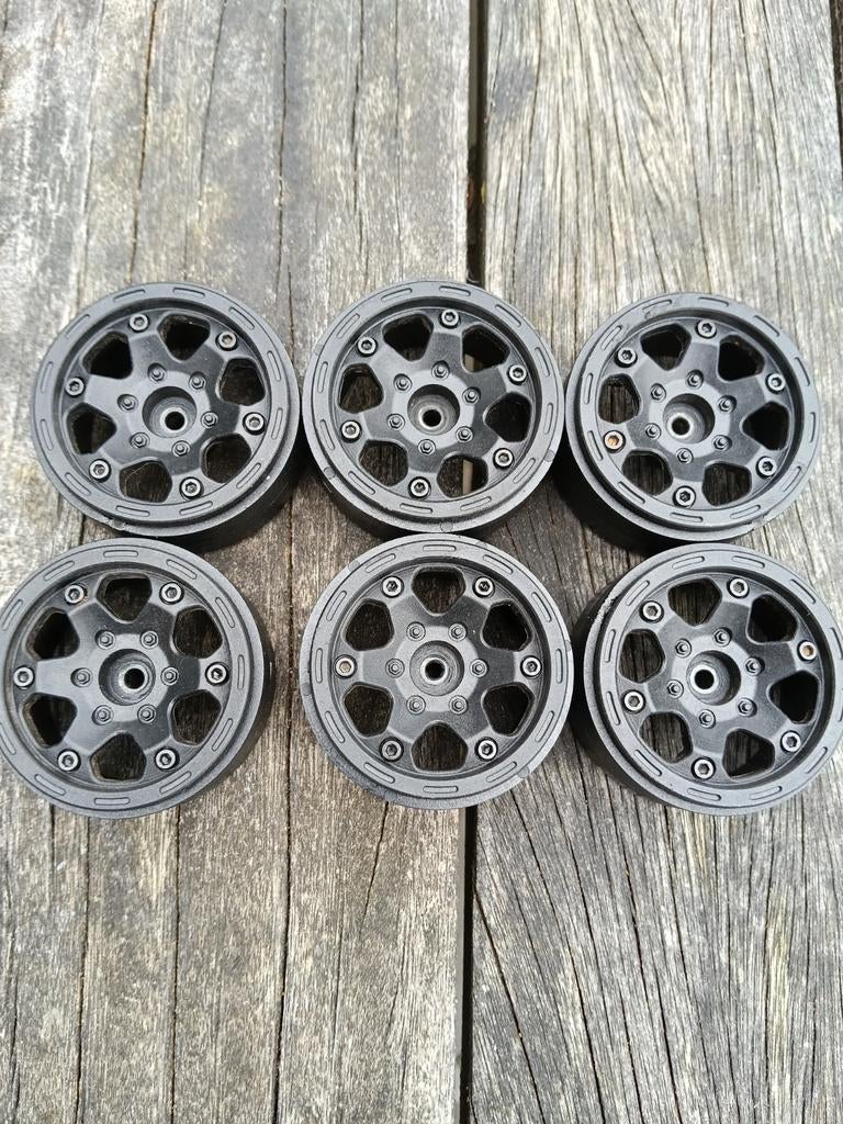 RC Cross Crawler Beadlock Velgen 1.9 - Z.G.A.N., Hobby en Vrije tijd, Ophalen of Verzenden, Zo goed als nieuw, Groter dan 1:32