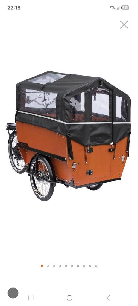 Nieuwe regentent Babboe Max-E - Ongebruikt, Ophalen of Verzenden, Nieuw, Babboe