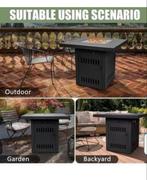 Vuurtafel BBQ - Sfeervol en Functioneel voor Buiten, Ophalen of Verzenden, Nieuw