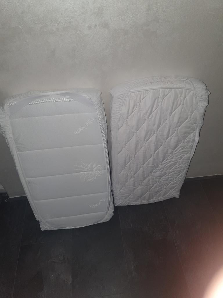 Gratis kinderbed + 2 matrassen – ophalen, Ophalen of Verzenden, Eenpersoons, 90 cm