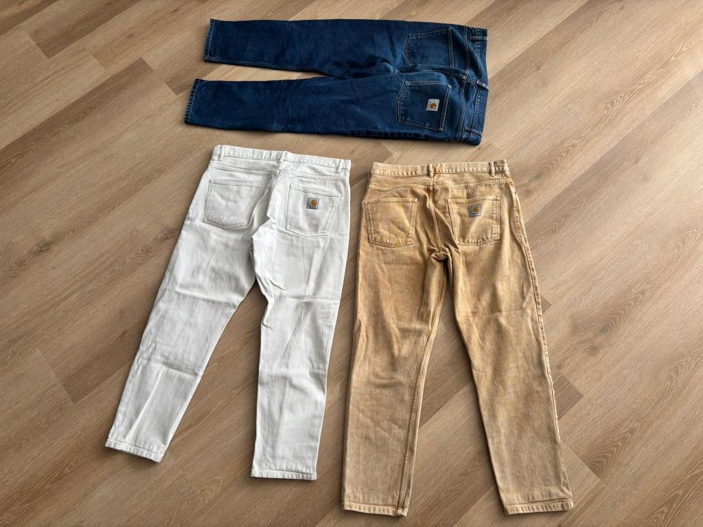 Carhartt herenjeans, model Newell pant, maat 33, Kleding | Heren, Broeken en Pantalons, Overige kleuren, Carhartt, Overige maten