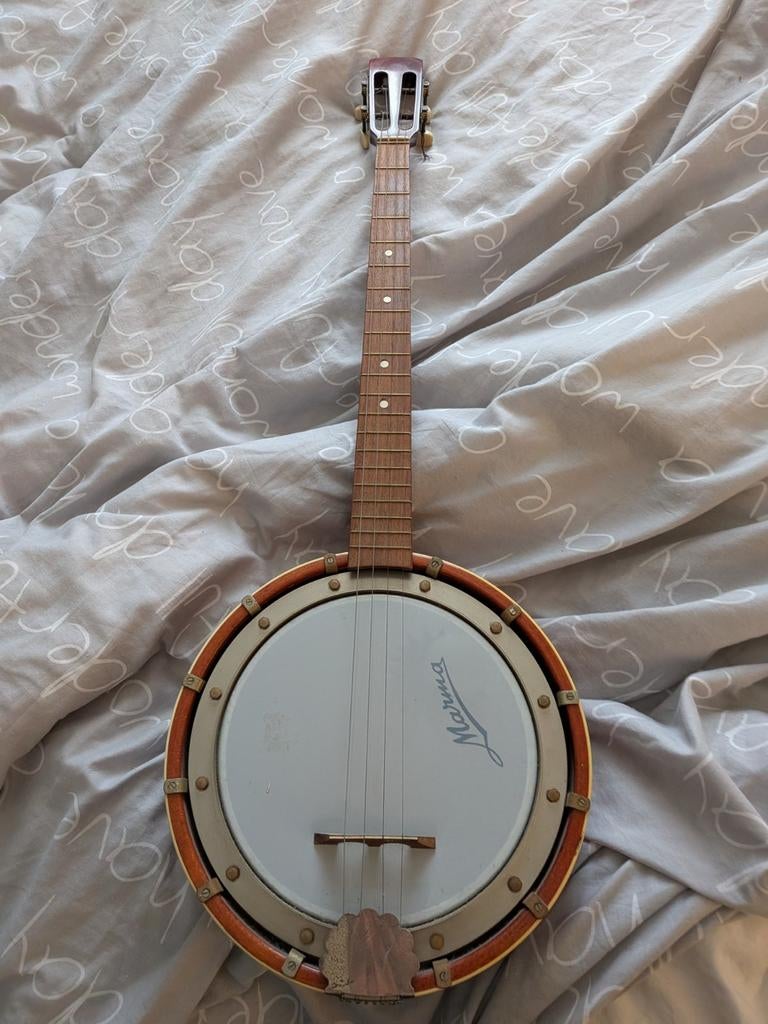 Vintage Banjo Ukekele Banjolele Uniek Instrument, Ophalen