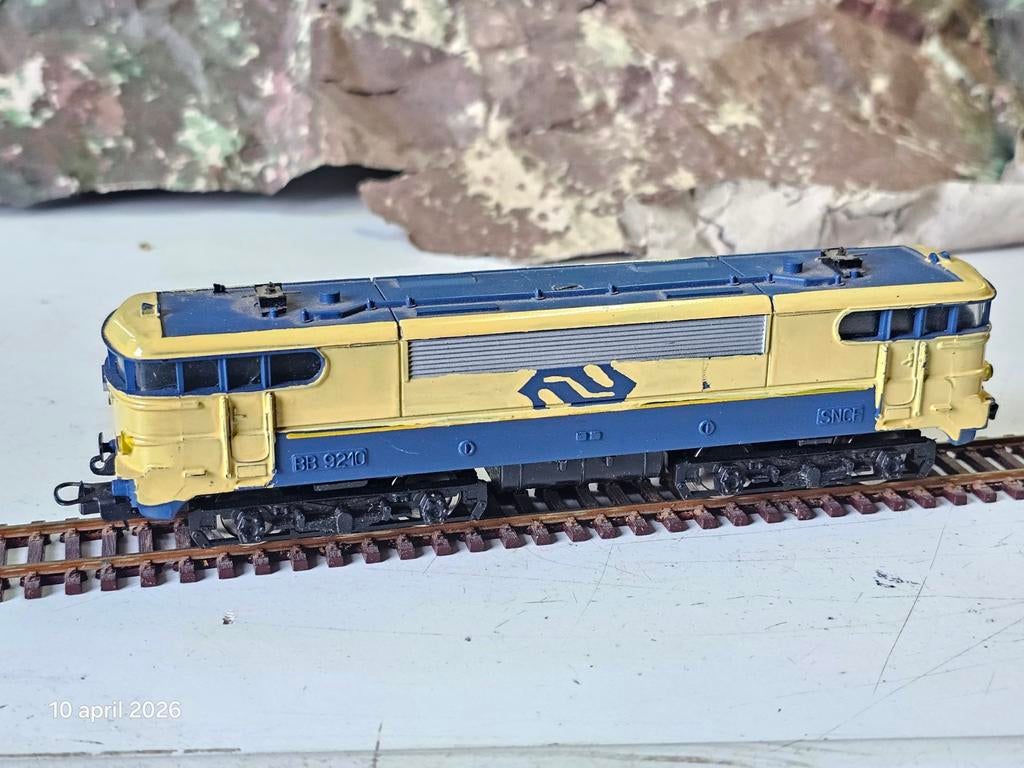 Modeltrein Ho jouef lokomotief, Ophalen of Verzenden, Gelijkstroom, Wagon, Jouef