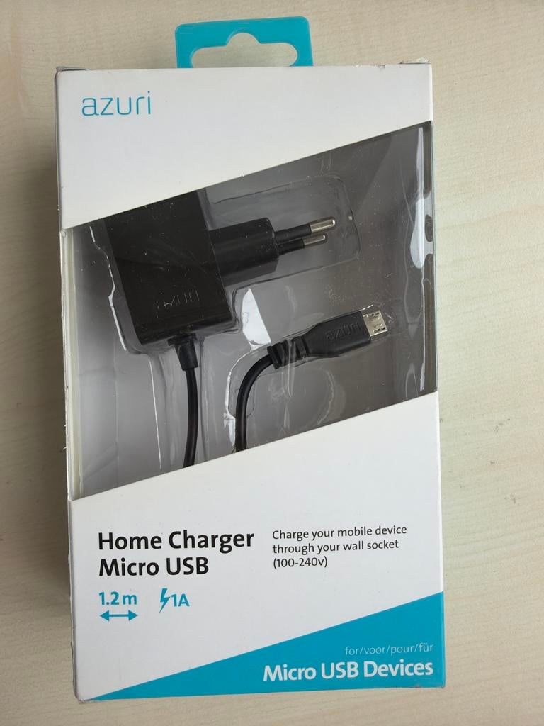 Azuri Home Charger Micro USB, Ophalen of Verzenden, Nieuw, Overige merken