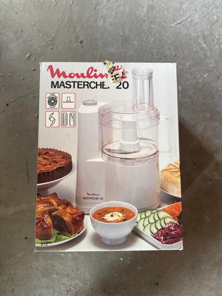 Nieuwe Moulinex Masterchef 20 Keukenmachine, Witgoed en Apparatuur, Ophalen of Verzenden, Nieuw