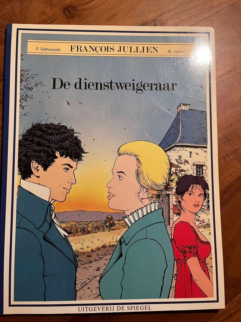 Francois Jullien – De Dienstweigeraar, Eén stripboek, Ophalen of Verzenden, Zo goed als nieuw