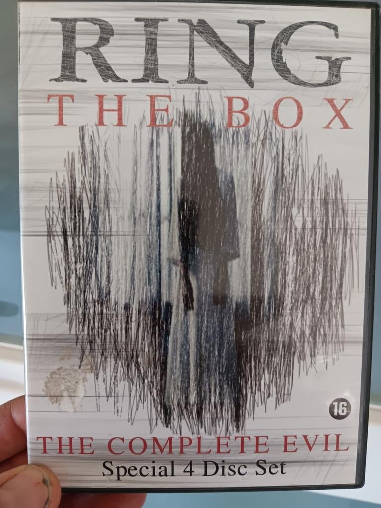 Ring 1 2 3 4 dvd box nieuwstaat horror, Vanaf 16 jaar, Ophalen of Verzenden, Zo goed als nieuw, Overige genres