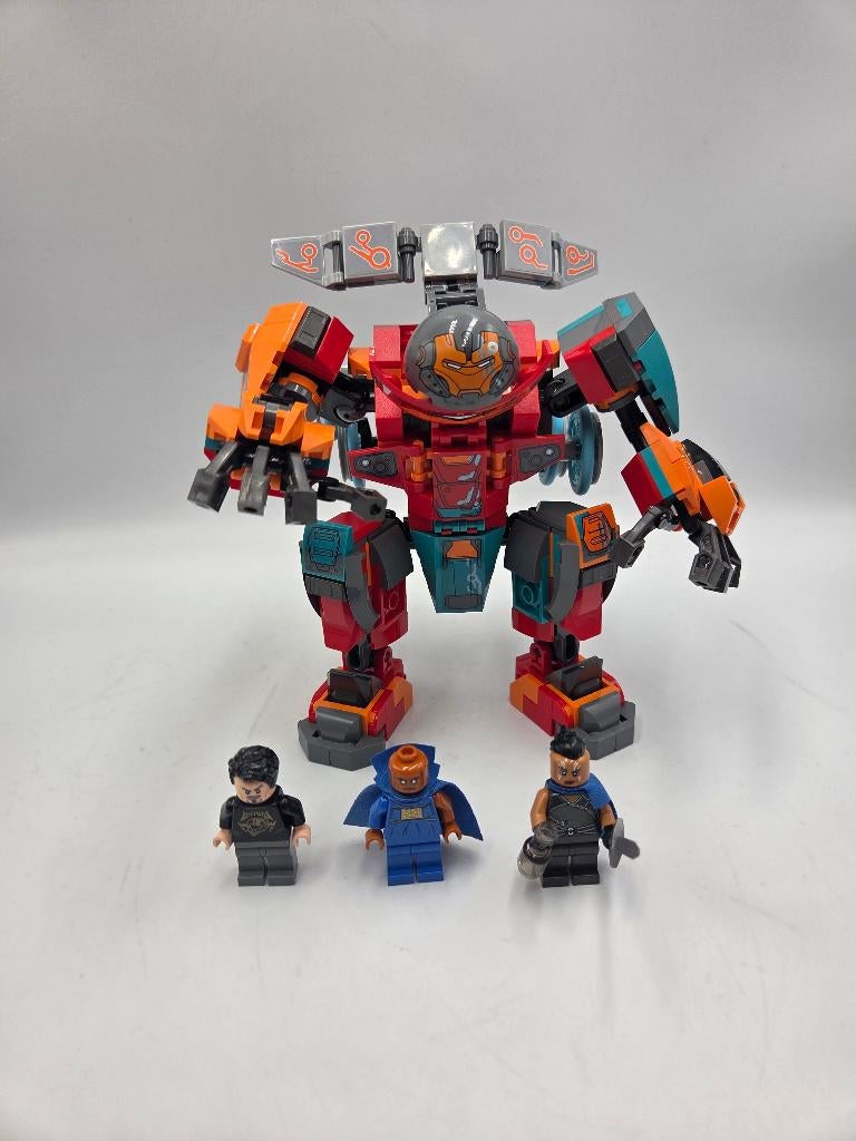 Lego Super Heroes 76194 Tony Stark’s Sakaarian Iron Man, Ophalen, Zo goed als nieuw, Complete set, Lego