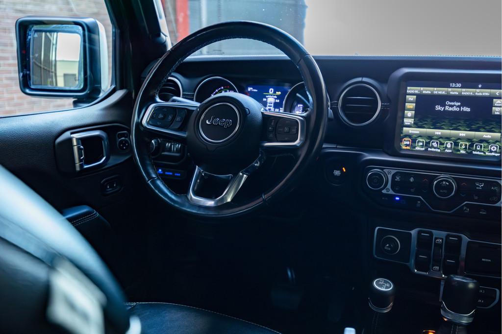 Jeep Wrangler Unlimited 4xe 380 Sahara 80th Anniversary Trek, Auto's, Automaat, 12 maanden, 4 cilinders, 2248 kg