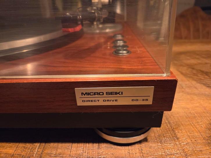 Micro seiki dd 35 goed spelend te beluisteren, Audio, Tv en Foto, Platenspelers, Gebruikt, Overige merken, Ophalen of Verzenden