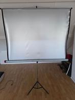 projectie scherm, Ophalen, Handmatig, Gebruikt