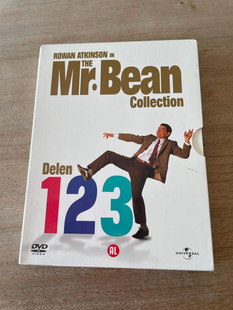 Dvd box, 3 disc Rowan Atkinson in the Mr. Bean Collection, Alle leeftijden, Ophalen of Verzenden, Zo goed als nieuw, Actiekomedie