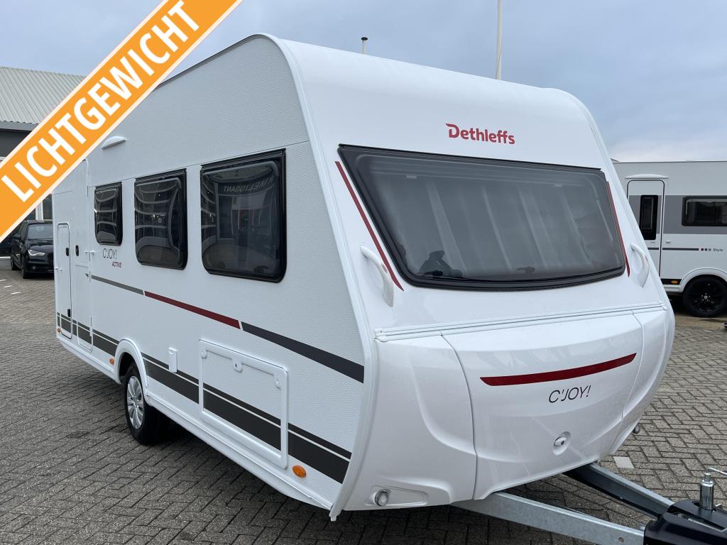 Dethleffs C'Joy Active 480 QLK LICHTGEWICHT ACTIEMODEL!, Dwarsbed, Bedrijf, Treinzit, Dethleffs
