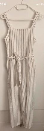 Gestreepte jumpsuit, Kleding | Dames, Jumpsuits, Ophalen of Verzenden, Zo goed als nieuw, Maat 36 (S), Wit