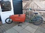 Bakfiets nl cargo long bakfiets, Gebruikt, Huif, 3 kinderen, Ophalen