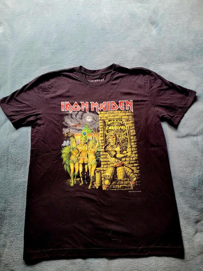 Iron Maiden tourshirt Brazilië *nieuw*, Kleding | Heren, T-shirts, Ophalen of Verzenden, Nieuw
