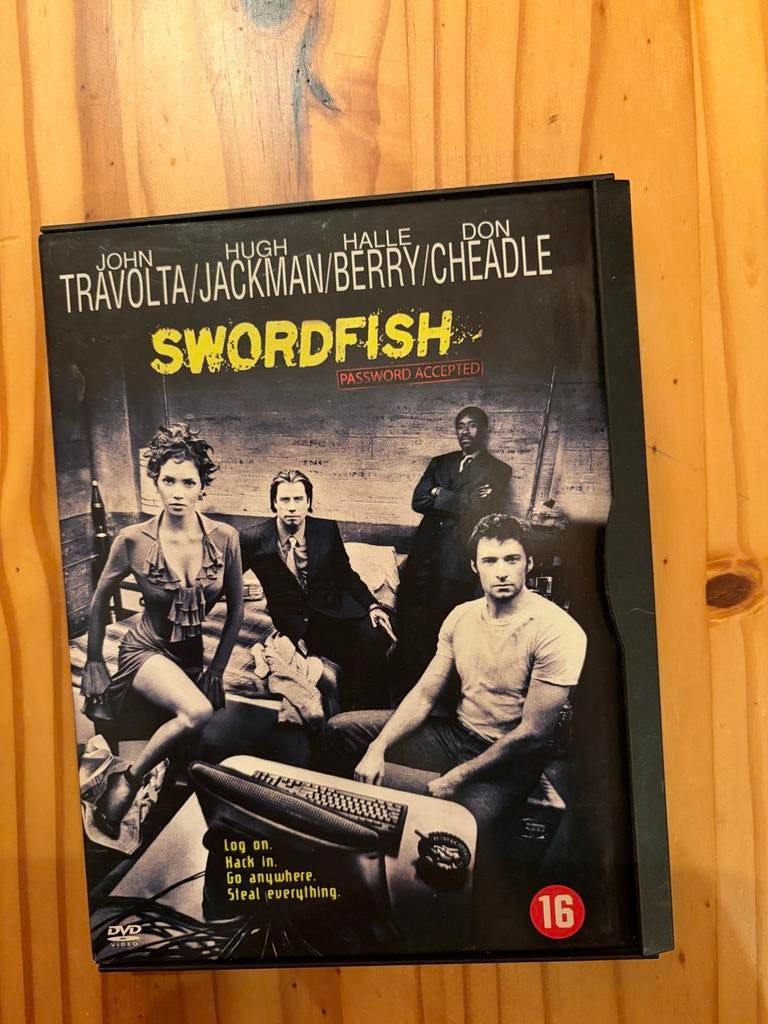 Swordfisch John Travolta, Vanaf 16 jaar, 1980 tot heden, Ophalen of Verzenden, Zo goed als nieuw