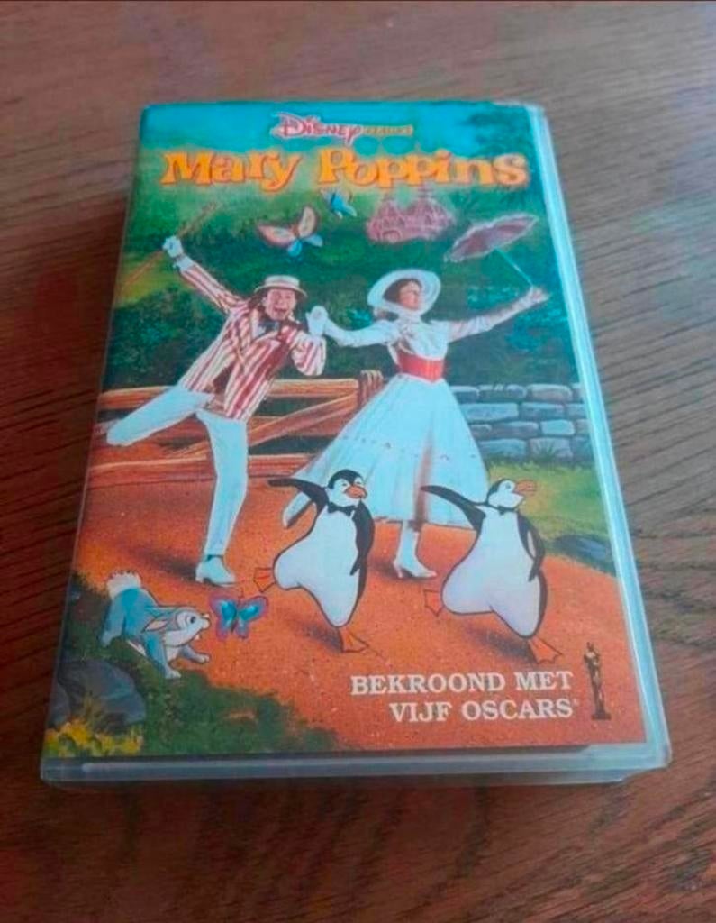 Disney Classic Mary Poppins videoband., Cd's en Dvd's, VHS | Kinderen en Jeugd, Gebruikt, Kinderprogramma's en -films, Alle leeftijden