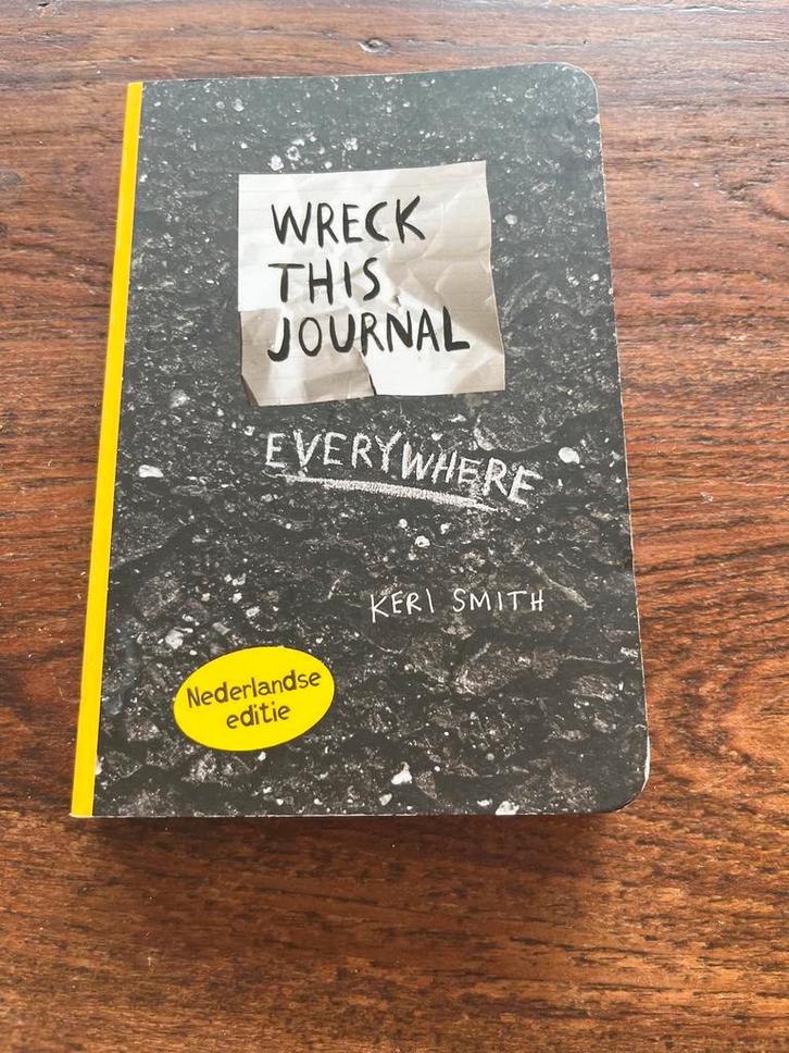 Wreck This Journal Everywhere - Nederlandse editie, Boeken, Overige Boeken, Zo goed als nieuw, Ophalen of Verzenden