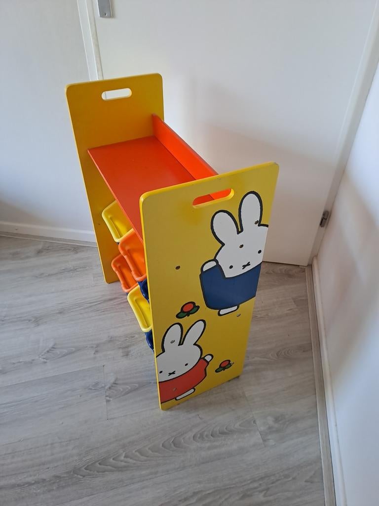 Nijntje Opbergkastje met Gekleurde Bakken, Kinderen en Baby's, Kinderkamer | Overige Meubels, Ophalen, Gebruikt, Kast