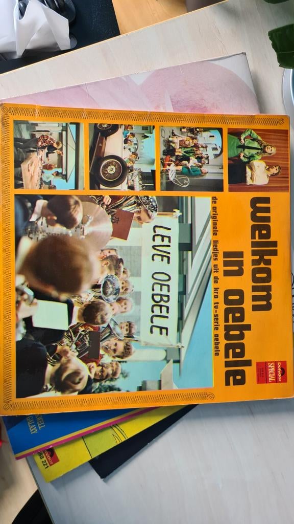 Welkom in Oebele LP - originele liedjes KRO tv-serie, Ophalen of Verzenden