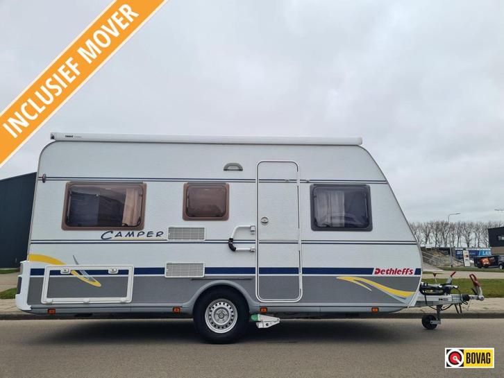 Dethleffs Camper 430 DB Mover, Caravans en Kamperen, Caravans, Bedrijf, tot en met 4, 750 - 1000 kg, Rondzit, Dethleffs, Dwarsbed