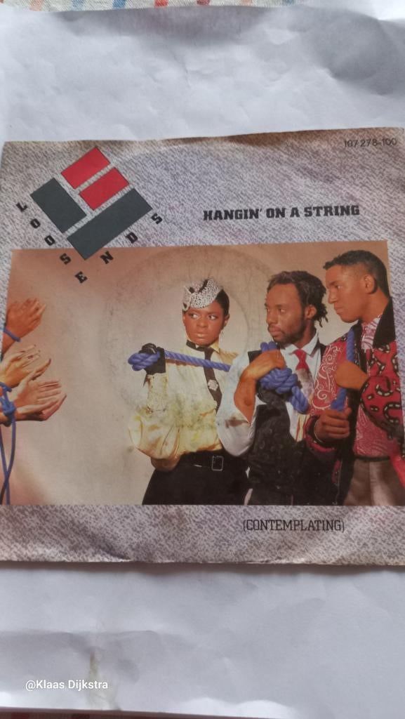 Loose Ends - Hangin' On A String, Gebruikt, 7 inch, Ophalen of Verzenden, R&B en Soul