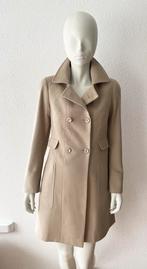 Natan mantel jas met cashmere, Verzenden, Zo goed als nieuw, Maat 38/40 (M), Beige
