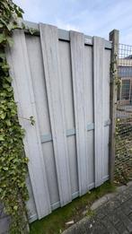 1 tuindeur compleet en schutting, Minder dan 3 meter, Ophalen of Verzenden, Hout, 1 tot 2 meter