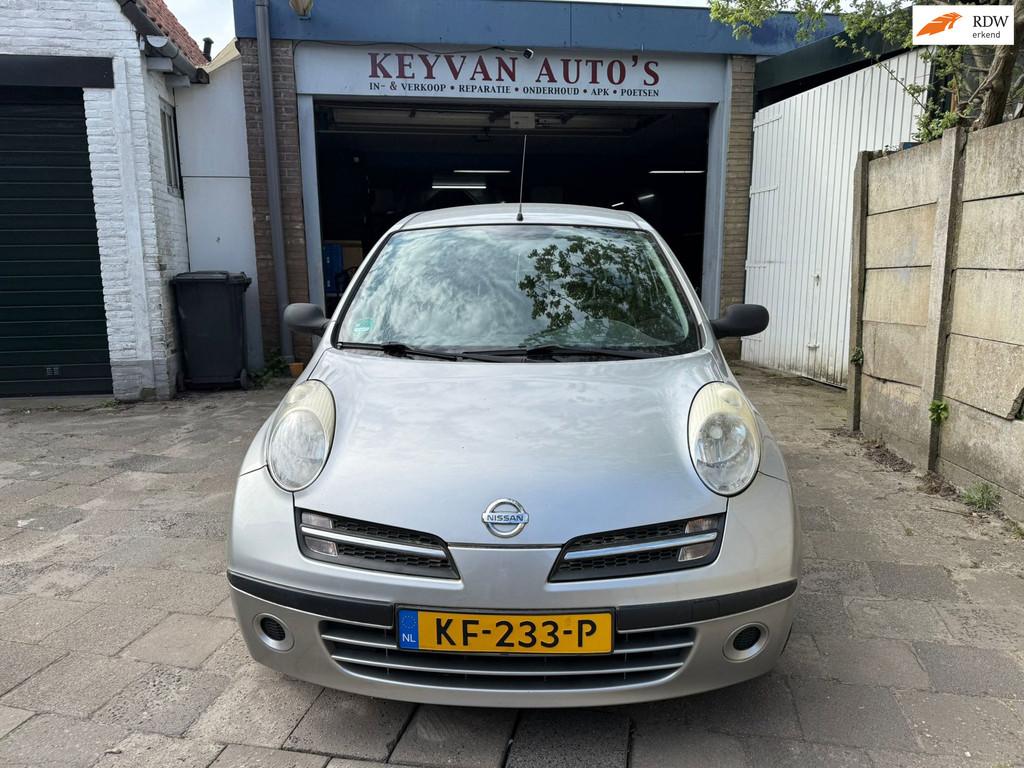 Nissan Micra 1.2 Visia, Auto's, Gebruikt, 4 cilinders, Metallic lak, Handgeschakeld