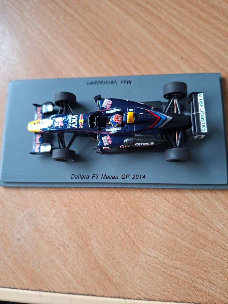 Max Verstappen F3 Macau GP 2014 modelauto, Ophalen of Verzenden