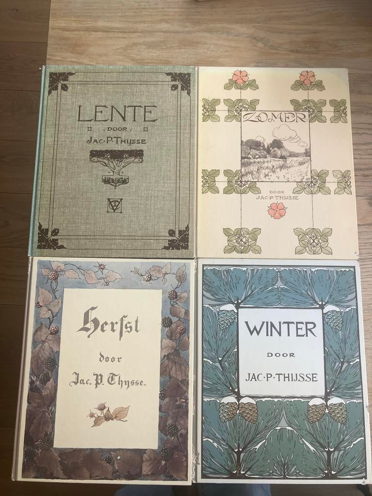 Jac. P. Thijsse - De Seizoenen (Lente, Zomer, Herfst, Winter, Ophalen, Gelezen
