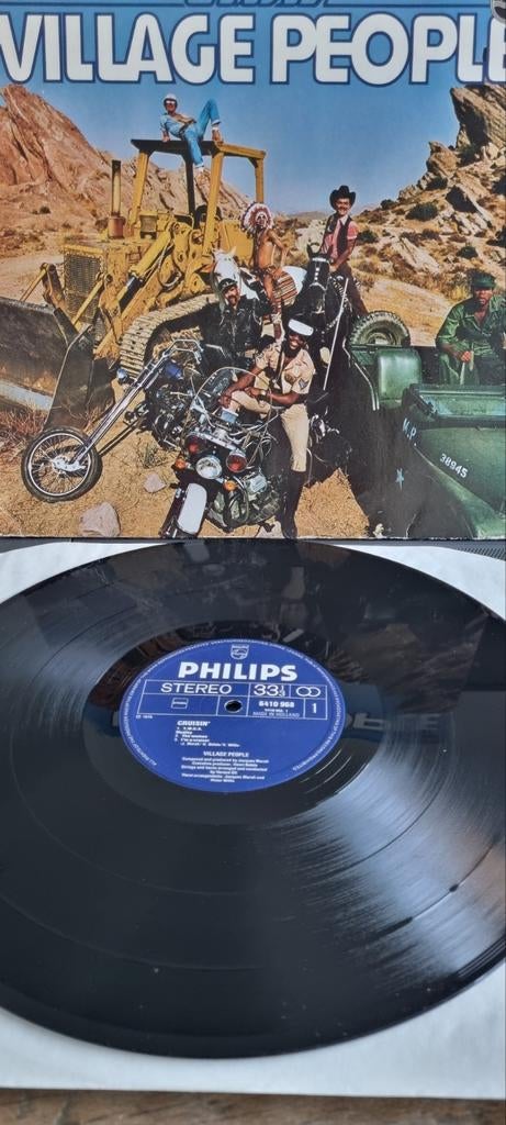 Village People - Cruisin' LP (1978) Disco Klassieker, Gebruikt, Ophalen of Verzenden, 1970 - 1979, Inclusief binnenhoes