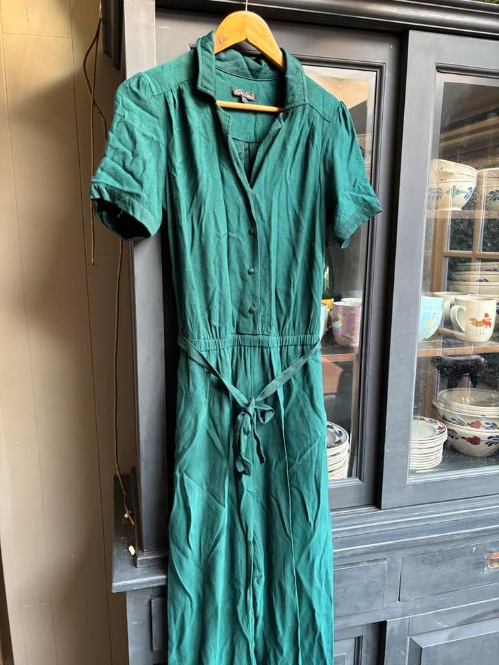 King Louie Jumpsuit Groen Maat L, Kleding | Dames, Jumpsuits, Gedragen, Maat 42/44 (L), Groen, Ophalen of Verzenden
