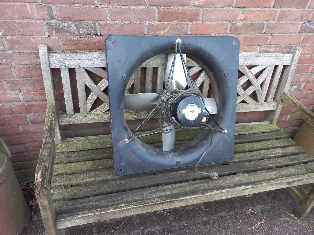 2 x grote stal ventilator, Ophalen, Gebruikt