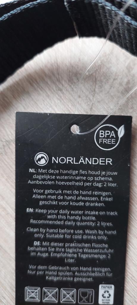 Norländer koeltas met icepak, thermosfles en waterfles, Ophalen of Verzenden, Nieuw, Koeltas, Koelelement