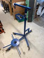 Verticale rolhouder blauw 100-170cm, Ophalen, Zo goed als nieuw