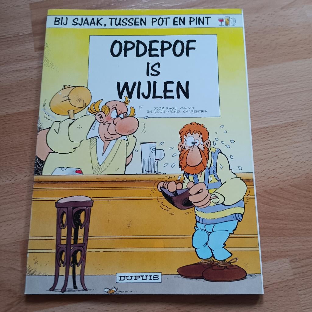 10 delen Bij Sjaak tussen pot en pint, Meerdere stripboeken, Ophalen of Verzenden, Gelezen