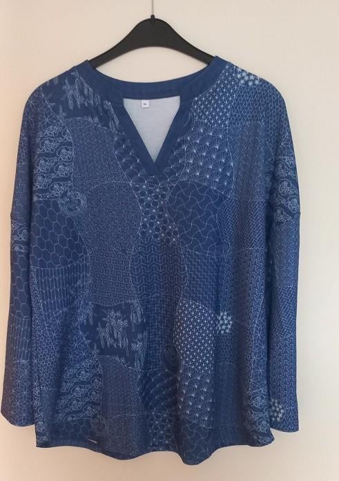 Damesblouse (nieuw), Kleding | Dames, Ophalen of Verzenden, Nieuw, Maat 46/48 (XL) of groter, Blauw