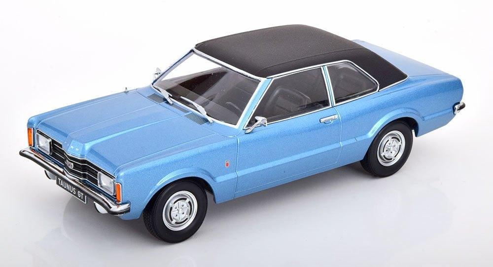 Miniature KK-Scale Ford Taunus L Coupé 1971 Vert échelle 1/18