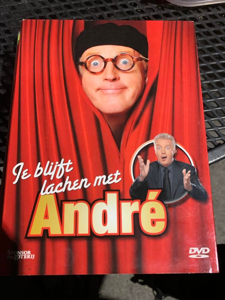 Je blijft lachen met André - DVD, Cd's en Dvd's, Dvd's | Cabaret en Sketches, Alle leeftijden, Ophalen of Verzenden, Gebruikt