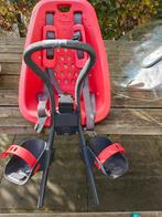 Yepp Mini Fietsstoeltje Voor - Rood + Accessoires, Fietsen en Brommers, Fietsaccessoires | Fietsstoeltjes, Yepp, 0 t/m 18 kg, Voorzitje