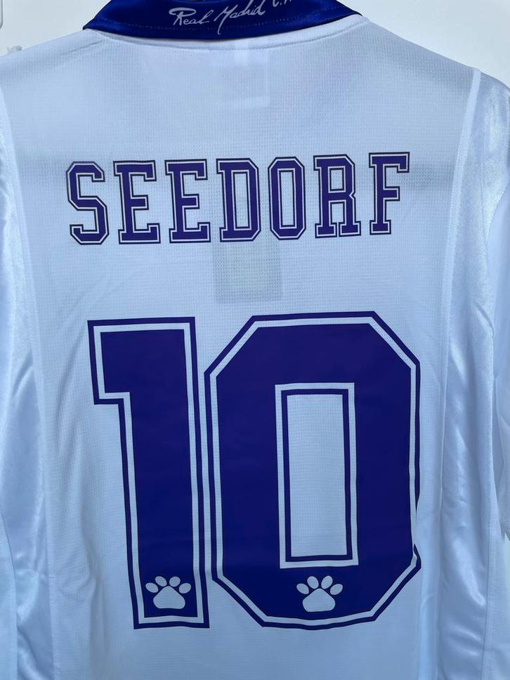 Retro Real Madrid Seedorf Shirt Large ajax milan clarence, Sport en Fitness, Voetbal, Nieuw, Shirt, Maat L, Ophalen of Verzenden