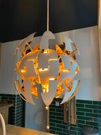 Ikea PS 2014 hanglamp wit/koper 35cm, Huis en Inrichting, Lampen | Hanglampen, Ophalen, Zo goed als nieuw, Kunststof, Minder dan 50 cm